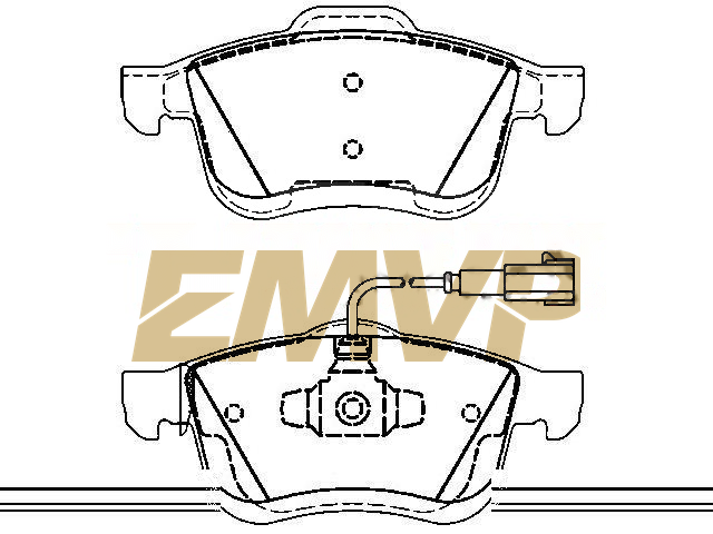 TY9004 Brake Pad Set