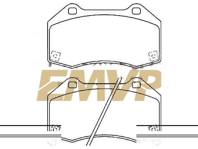 TY7714 Brake Pad Set