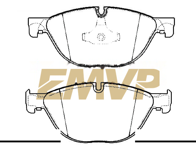 TY1243 Brake Pad Set