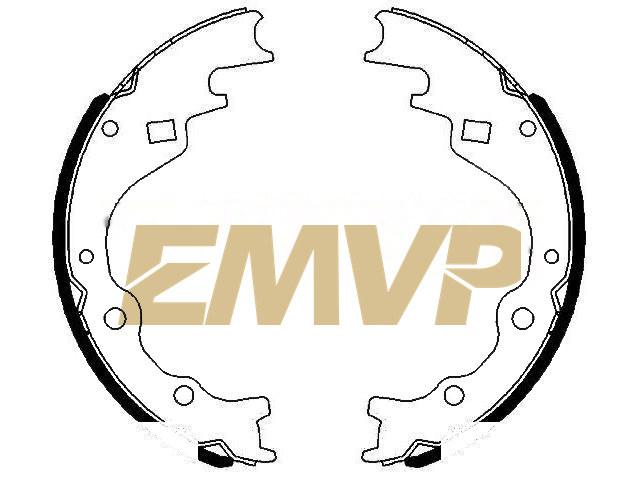 TY0539 Brake Shoe Set