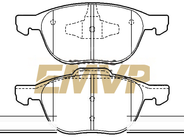 TY9218 Brake Pad Set