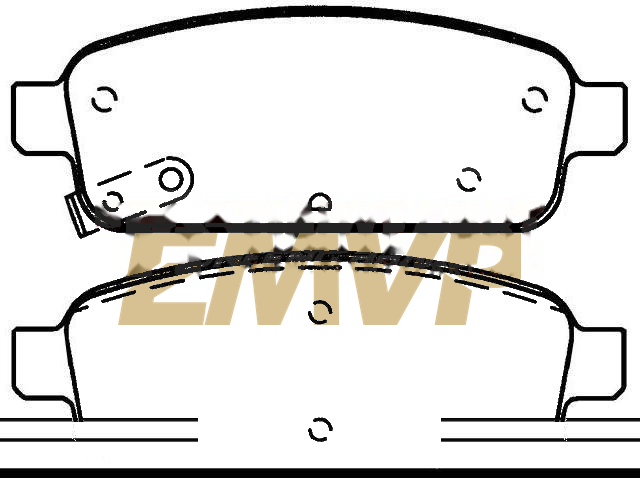 TY5611 Brake Pad Set