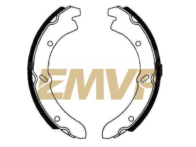 TY0698 Brake Shoe Set