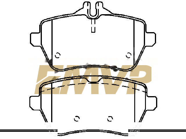 TY8643 Brake Pad Set