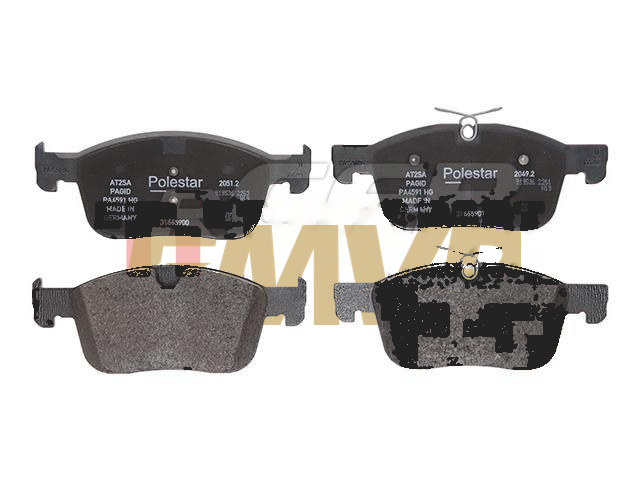 TY2595 Brake Pad Set