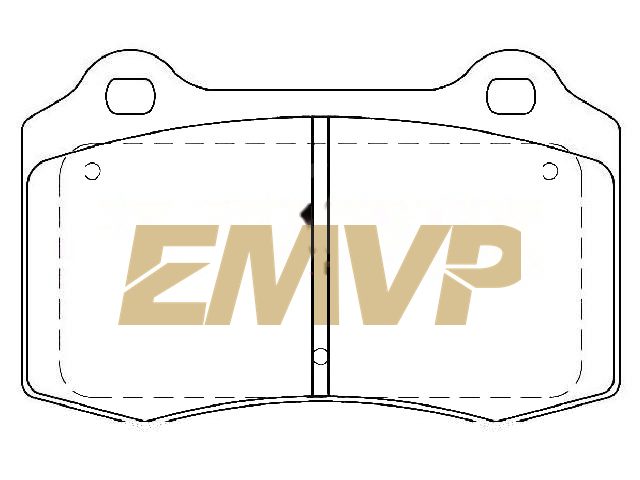 TY2412 Brake Pad Set