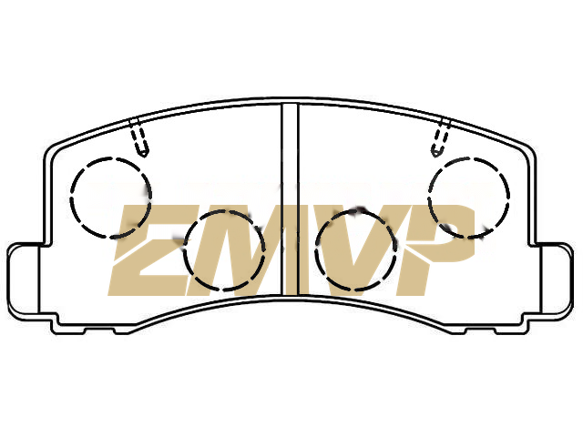 TY1170 Brake Pad Set