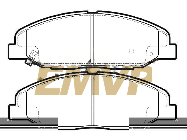 TY1566 Brake Pad Set