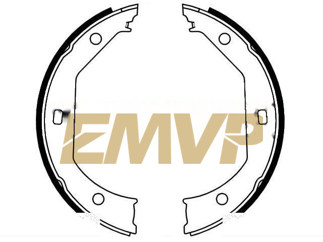 TY3998 Brake Shoe Set