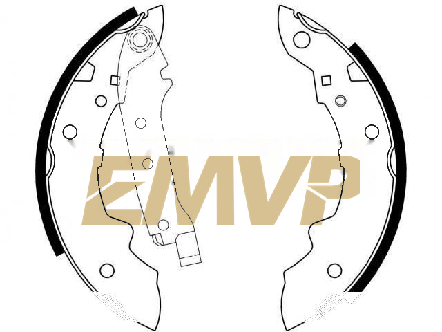 TY2026 Brake Shoe Set