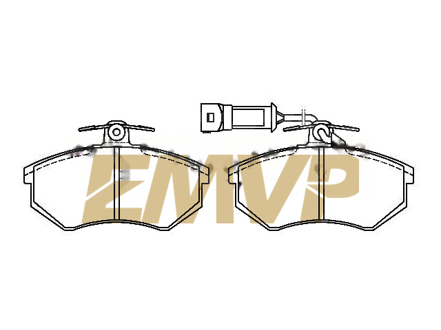TY0273 Brake Pad Set