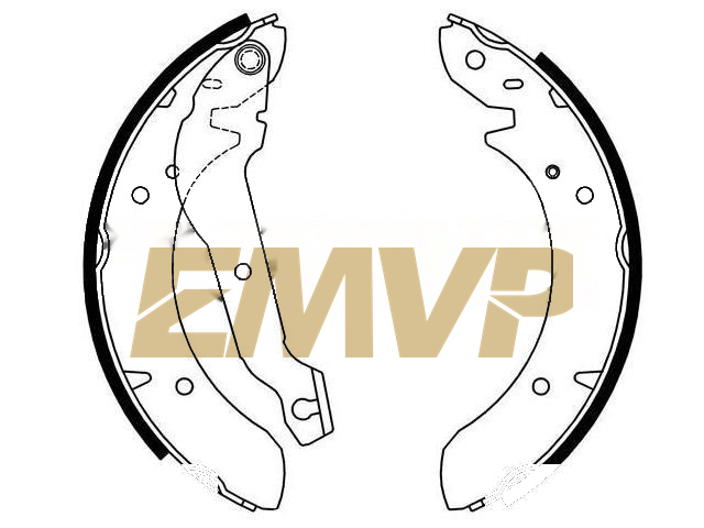 TY8920 Brake Shoe Set