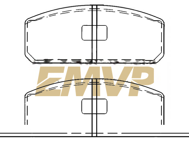 TY5342 Brake Pad Set