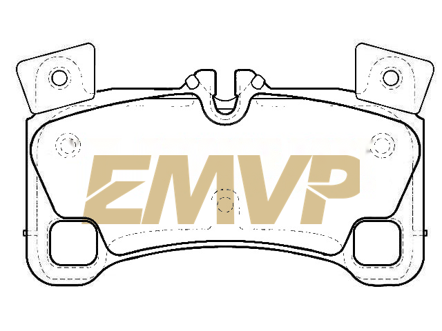 TY7039 Brake Pad Set