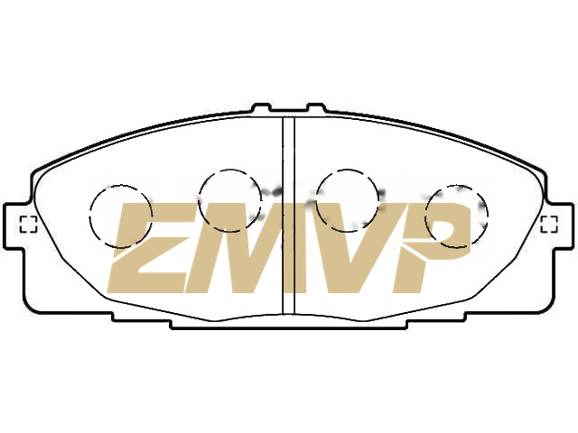TY7698 Brake Pad Set