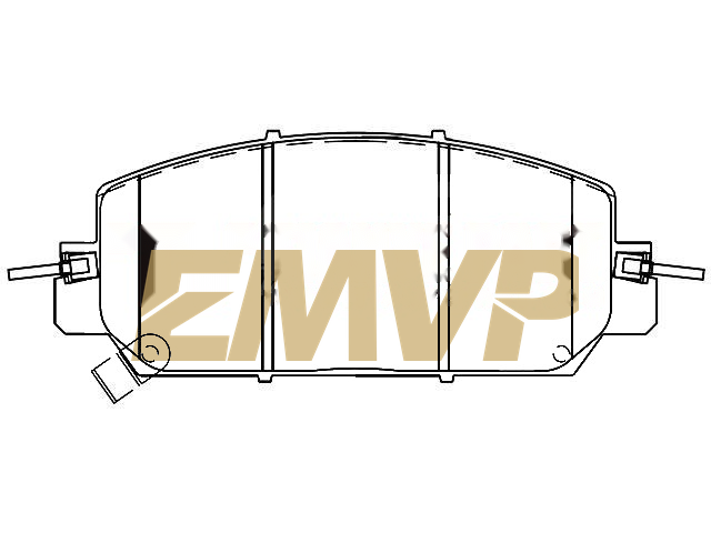 TY2358 Brake Pad Set