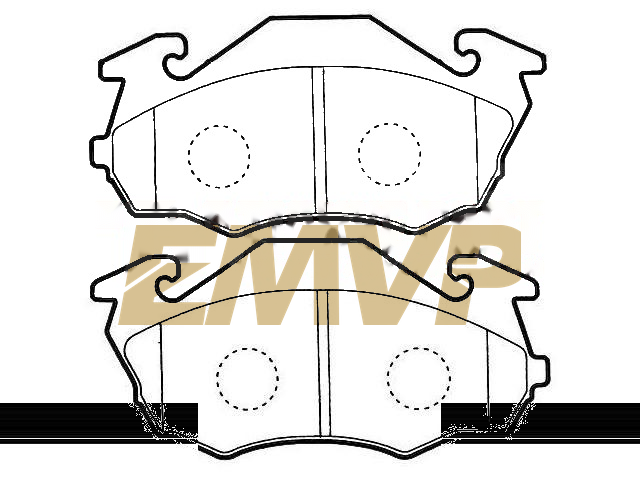 TY4937 Brake Pad Set