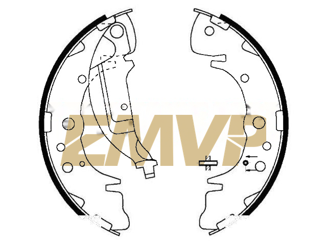 TY0426 Brake Shoe Set