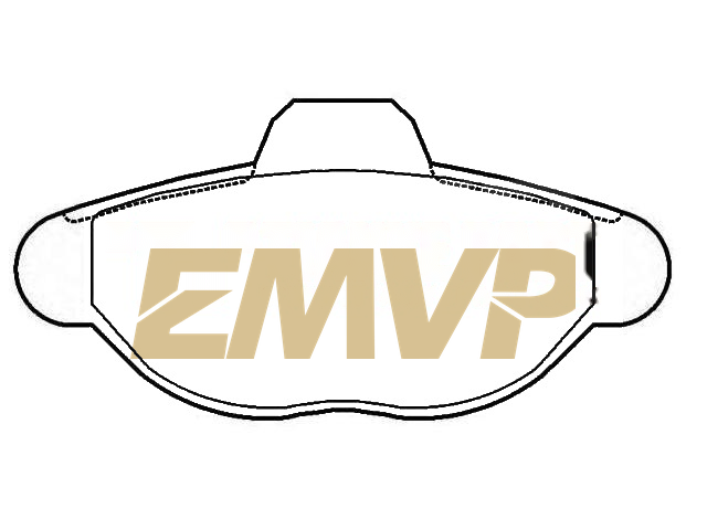 TY7045 Brake Pad Set