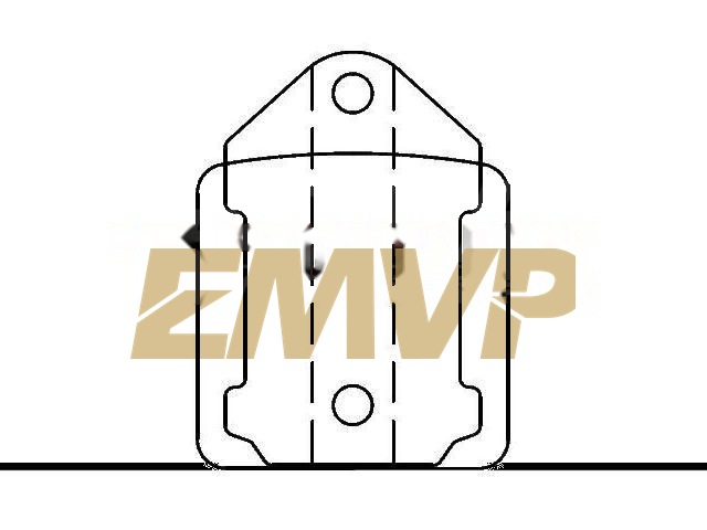 TY3986 Brake Pad Set