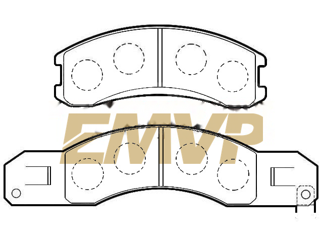TY4116 Brake Pad Set