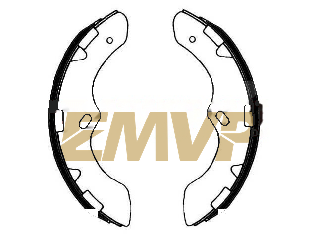 TY4896 Brake Shoe Set