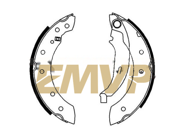 TY7719 Brake Shoe Set