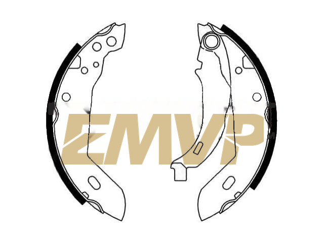 TY3668 Brake Shoe Set