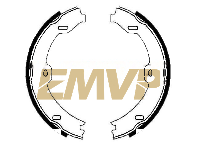 TY4181 Brake Shoe Set