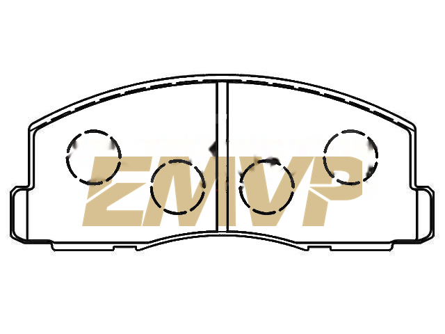 TY2887 Brake Pad Set