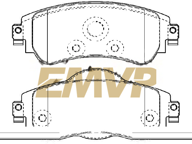 TY3137 Brake Pad Set