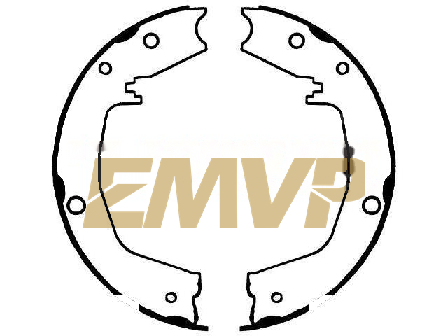 TY9691 Brake Shoe Set