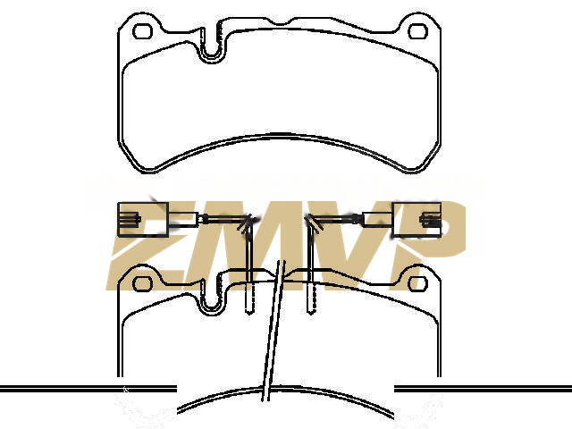 TY9973 Brake Pad Set