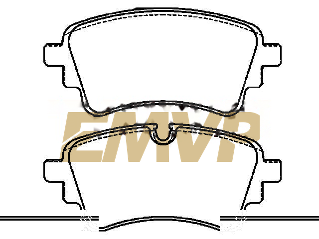 TY5842 Brake Pad Set