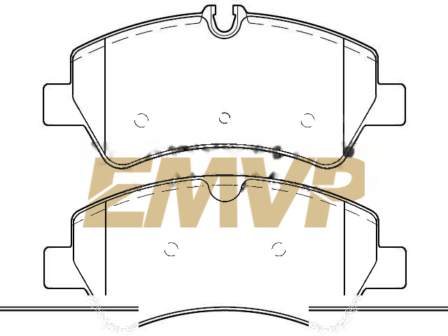TY6795 Brake Pad Set