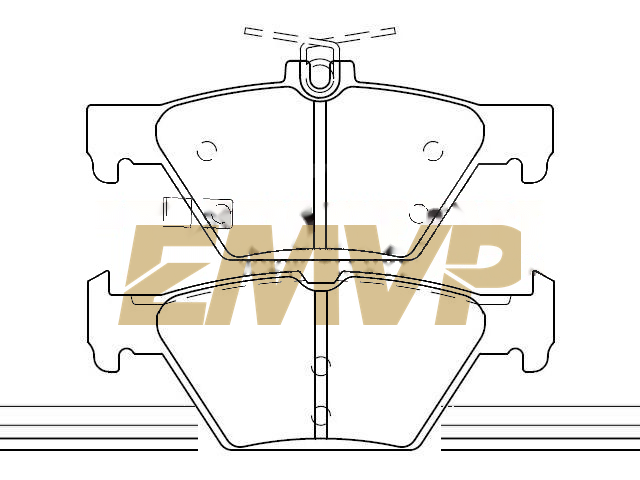 TY1334 Brake Pad Set