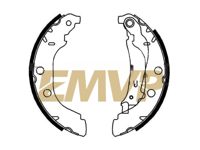 TY6766 Brake Shoe Set