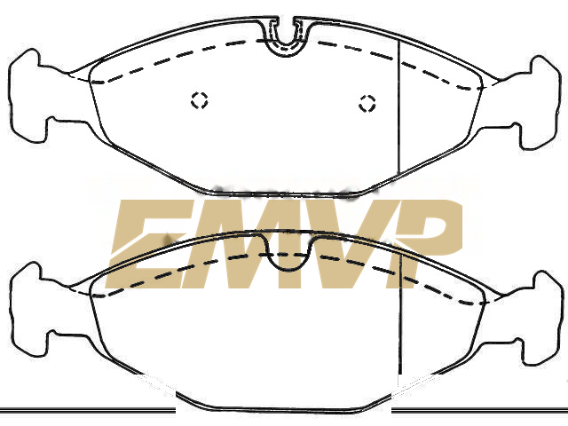 TY1781 Brake Pad Set