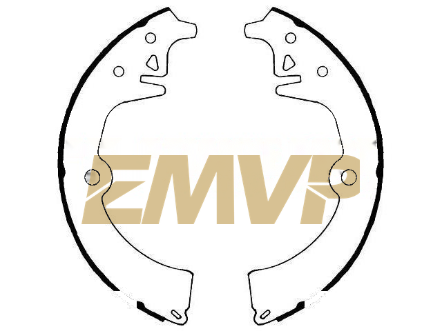 TY7588 Brake Shoe Set
