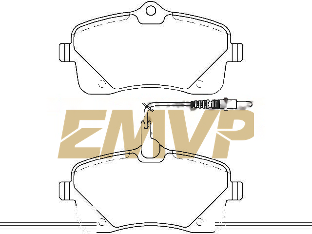 TY0800 Brake Pad Set