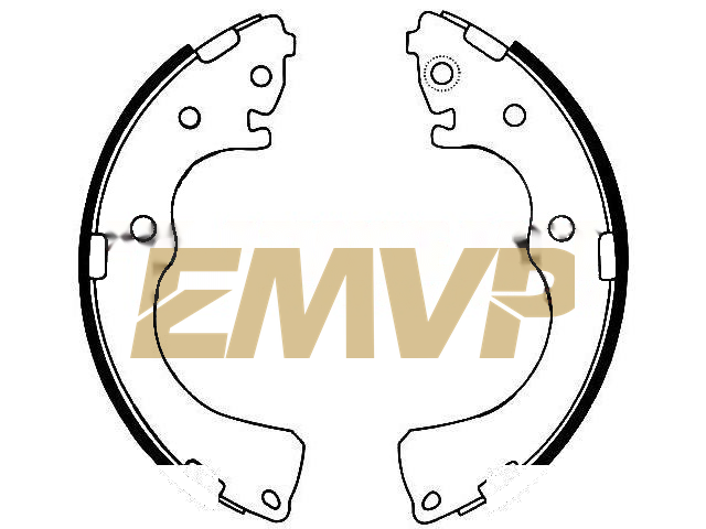 TY5950 Brake Shoe Set