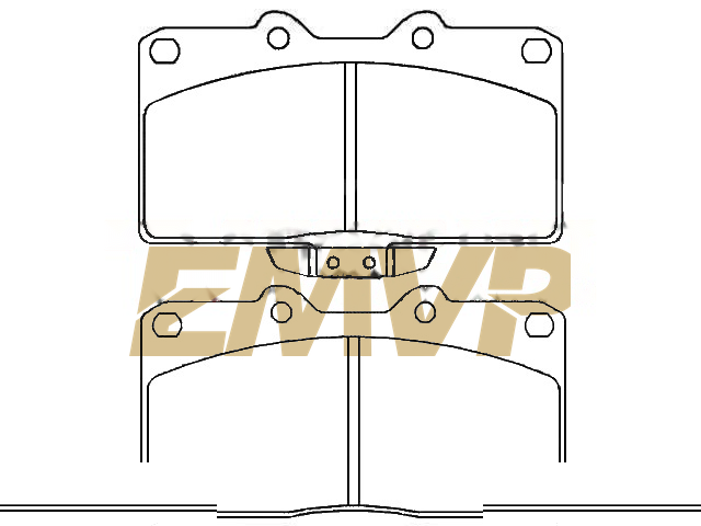 TY8835 Brake Pad Set
