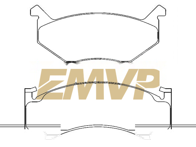 TY5752 Brake Pad Set