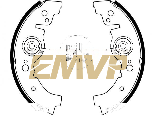 TY3977 Brake Shoe Set