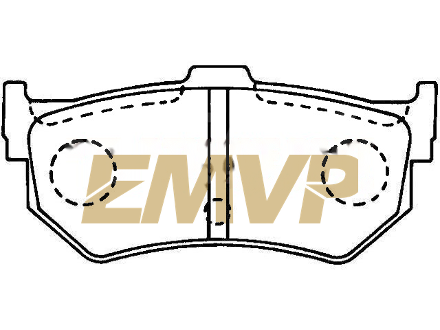 TY3879 Brake Pad Set