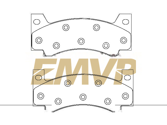 TY5583 Brake Pad Set