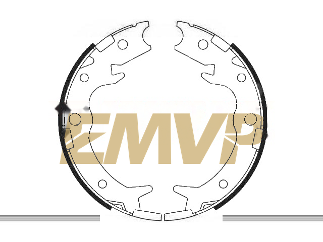 TY6019 Brake Shoe Set