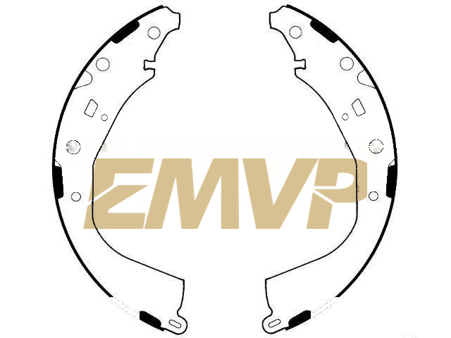 TY3854 Brake Shoe Set
