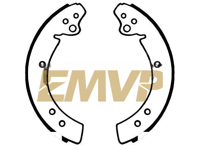 TY7102 Brake Shoe Set