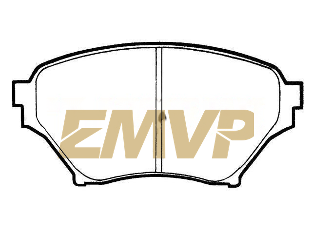 TY0265 Brake Pad Set